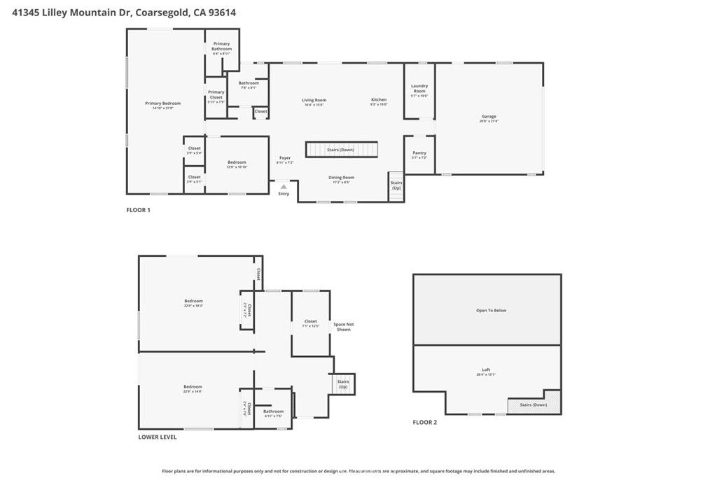 Image 5 of property listing at 41345 Lilley Mountain R, Coarsegold, CA 94614