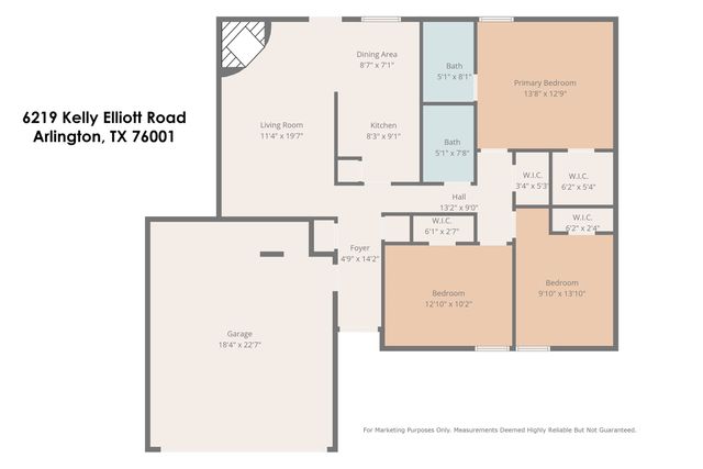 6219 Kelly Elliott Road, Arlington, TX 76001