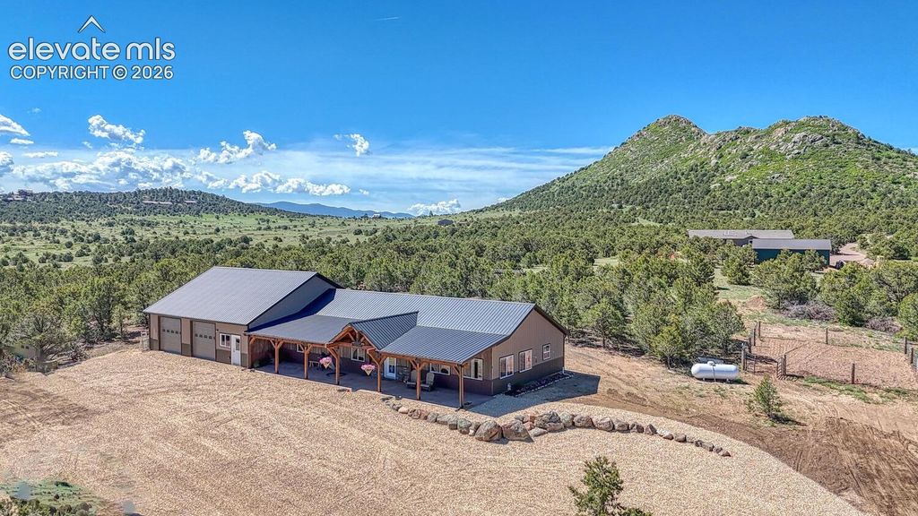 1625 Black Cloud Circle, Westcliffe, CO 81252 — exterior