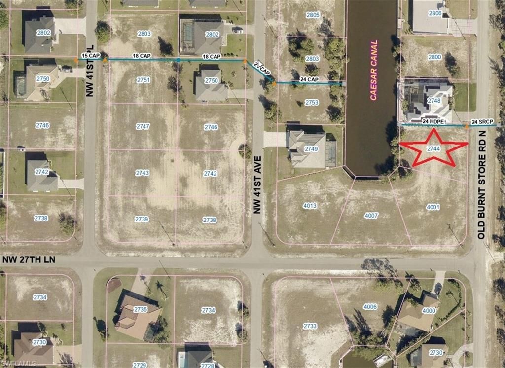 2744 Old Burnt Store RD N, CAPE CORAL, FL 33993 — exterior