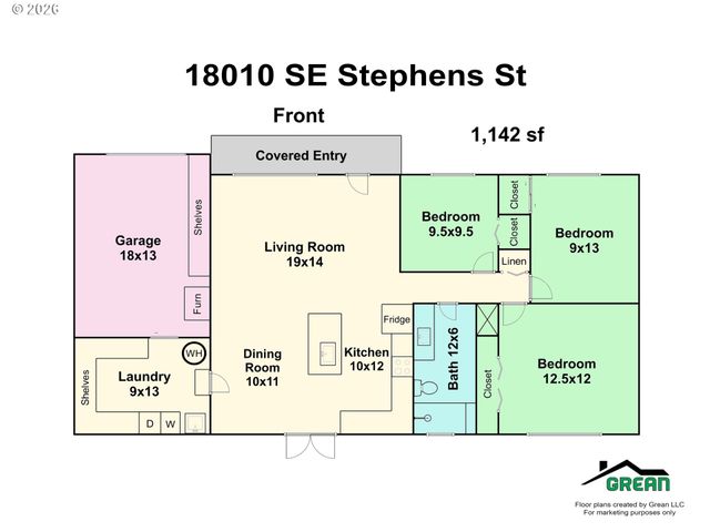 18010 Se STEPHENS St, Portland, OR 97233