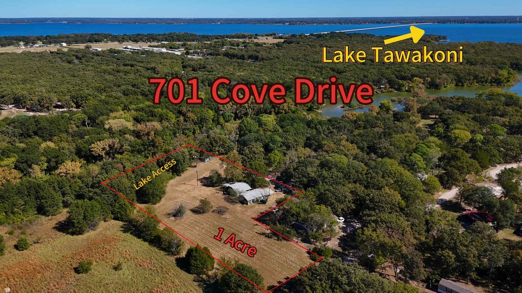 701 Cove Drive, West Tawakoni, TX 75474