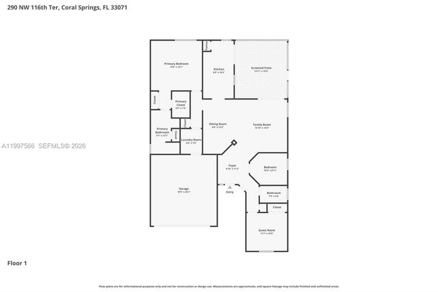 290 NW 116th Ter, Coral Springs, FL 33071