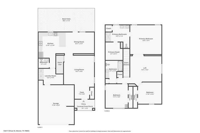 13417 Virtue ST, Manor, TX 78653