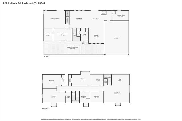 222 Indiana RD, Lockhart, TX 78644