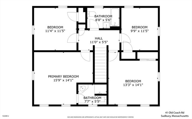 41 Old Coach Road, Sudbury, MA 01776