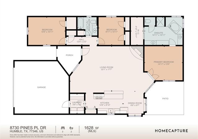 8730 Pines Place Drive, Humble, TX 77346