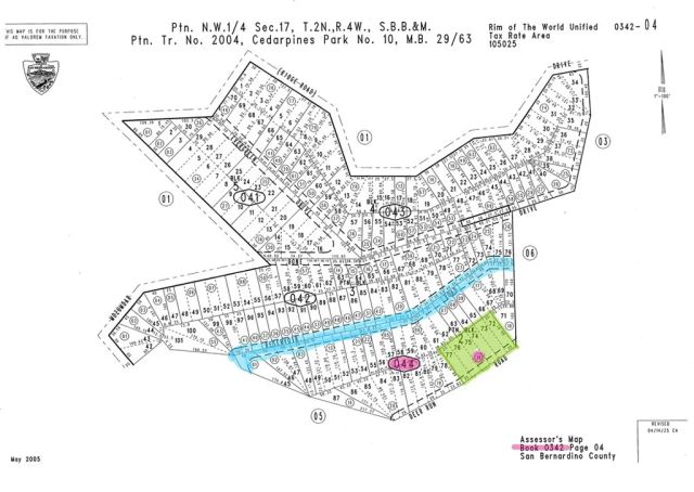 0 Reservoir, Cedarpines Park, CA 92322