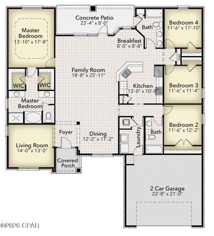 4514 Lovegrass Lane, Panama City, FL 32409