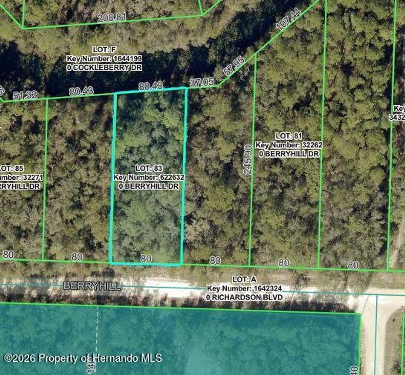 34338 BERRYHILL Drive, Webster, FL 33597