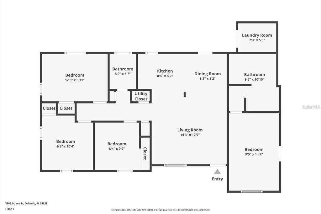 Image 48 of property listing at 3906 DOANE STREET, Orlando, FL 32839
