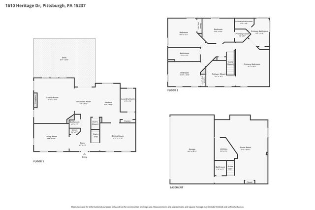 1610 Heritage Dr, Franklin Park, PA 15237