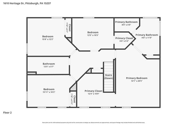 1610 Heritage Dr, Franklin Park, PA 15237