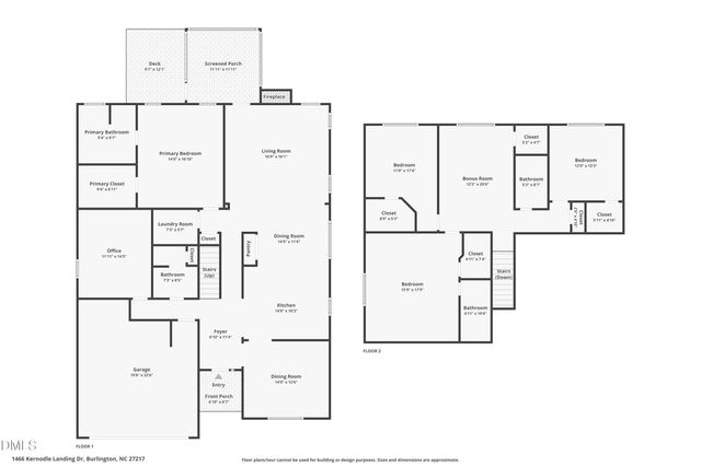 1466 Kernodle Lndg Drive, Burlington, NC 27217