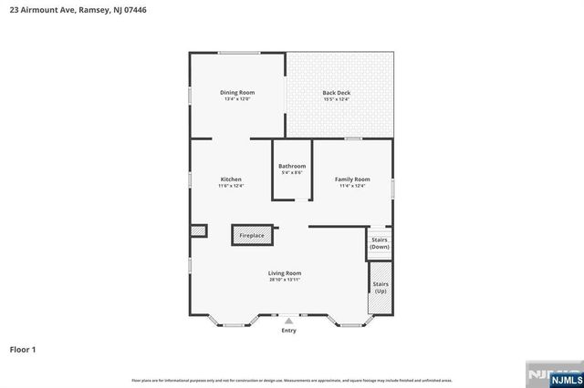 23 Airmount Avenue, Ramsey, NJ 07446