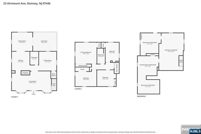 23 Airmount Avenue, Ramsey, NJ 07446