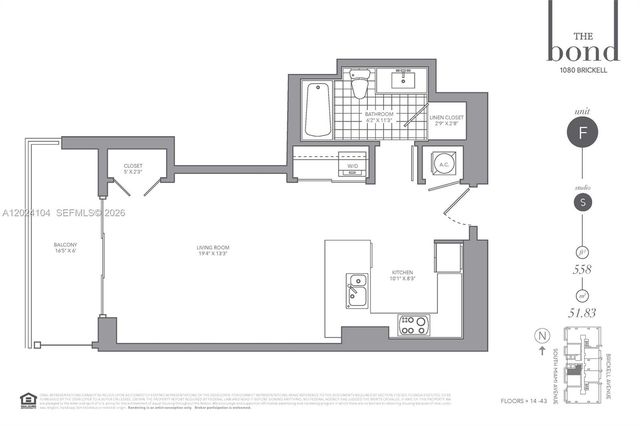 1080 Brickell Ave 2005, Miami, FL 33131