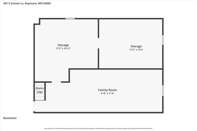 401 S Sunset Lane, Raymore, MO 64083