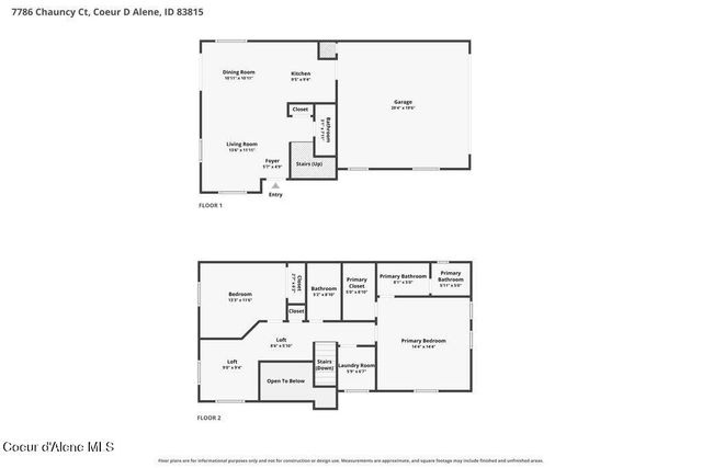 7786 N Chauncy CT, Coeur D'alene, ID 83815