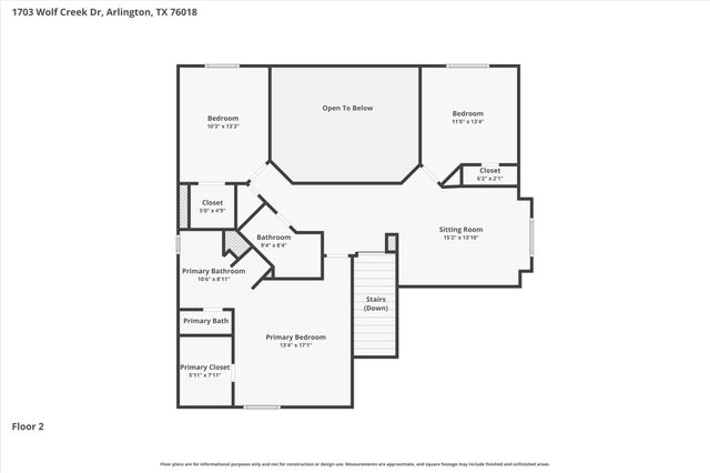1703 Wolf Creek Drive, Arlington, TX 76018