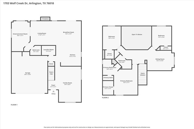 1703 Wolf Creek Drive, Arlington, TX 76018