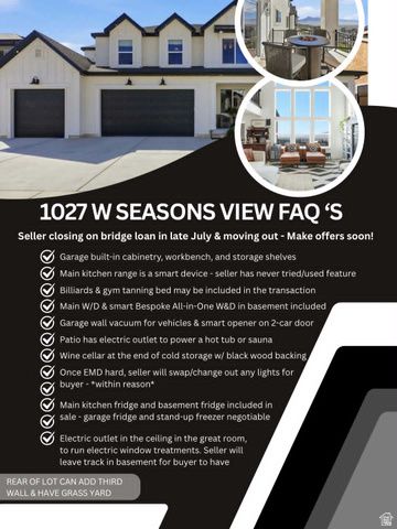 1027 W SEASONS VIEW CT, Lehi, UT 84048