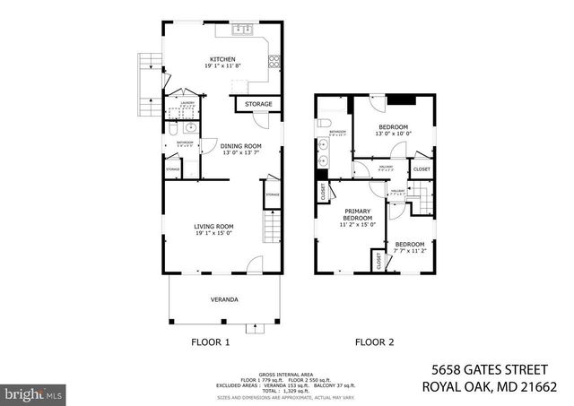 5658 GATES ST, Royal Oak, MD 21662