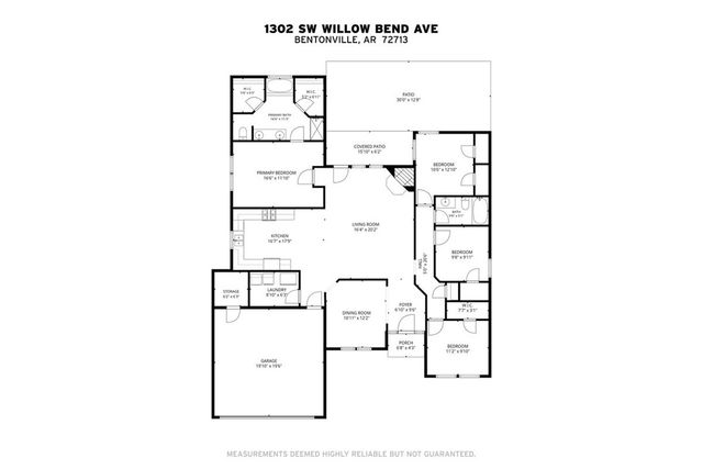 1302 Willow Bend Avenue, Bentonville, AR 72713