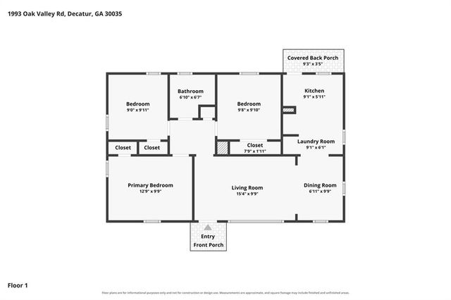 1993 Oak Valley Road, Decatur, GA 30035