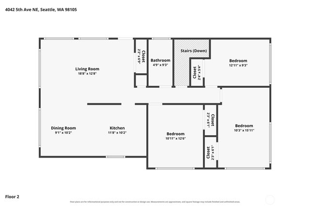 4042 5th Avenue NE, Seattle, WA 98105