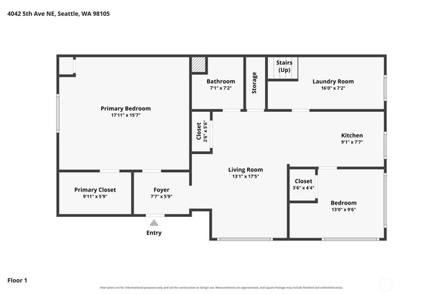 4042 5th Avenue NE, Seattle, WA 98105