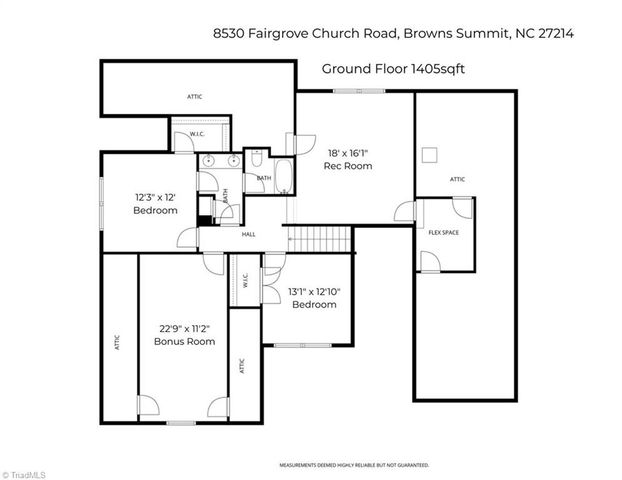 8530 Fairgrove Church Road, Browns Summit, NC 27214