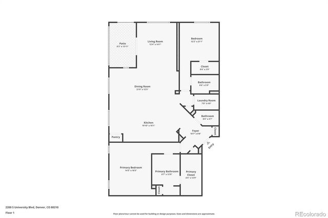 2200 S University Boulevard 105, Denver, CO 80210