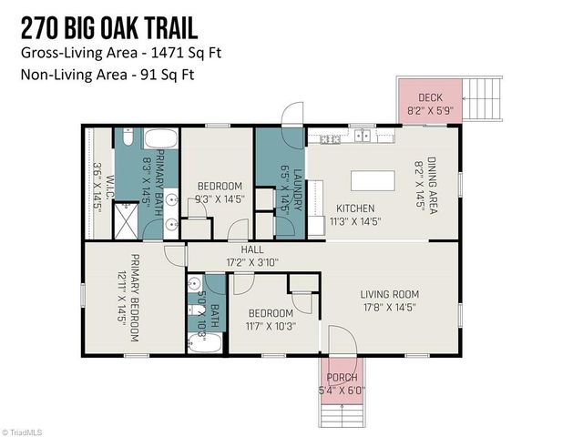 270 Big Oak Trail, Browns Summit, NC 27214