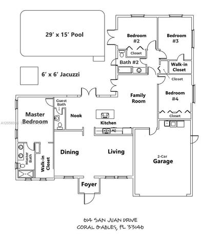 614 San Juan Drive, Coral Gables, FL 33143