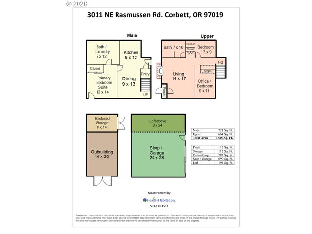 3011 Ne RASMUSSEN Rd, Corbett, OR 97019