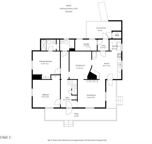 3744 Russell Road, Graham, NC 27253