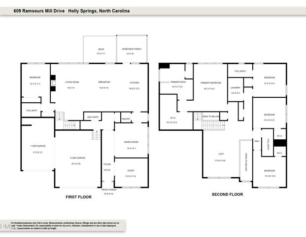 609 Ramsours Mill Drive, Holly Springs, NC 27540