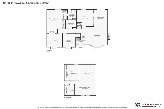 1511 N 144th Avenue Circle, Omaha, NE 68154