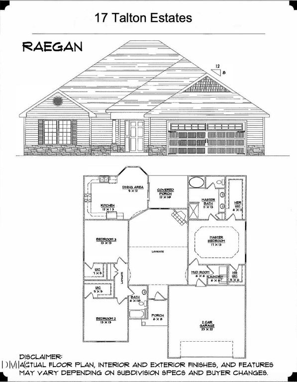 208 Talton Estates Drive, Pikeville, NC 27863