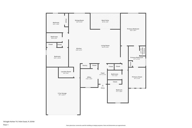 76 Eagle Harbor Trl, Palm Coast, FL 32164