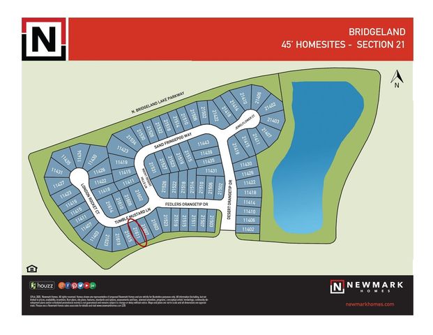 21611 Tumble Mustard Lane, Cypress, TX 77433