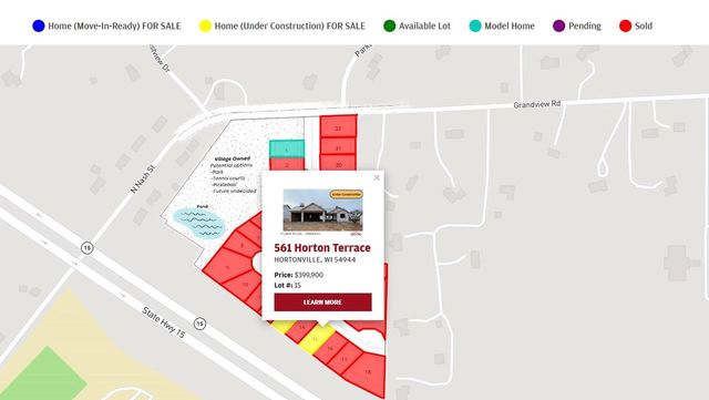 561 HORTON TERRACE, Hortonville, WI 54944