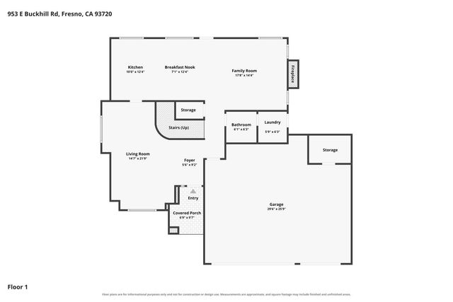 953 E Buckhill Road, Fresno, CA 93720
