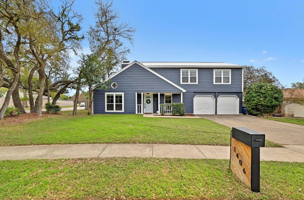 1406 Oakridge DR, Round Rock, TX 78681