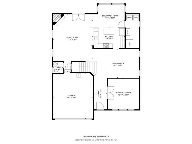2412 Willow WAY, Round Rock, TX 78664