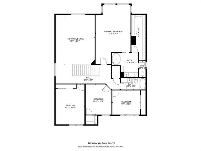 2412 Willow WAY, Round Rock, TX 78664