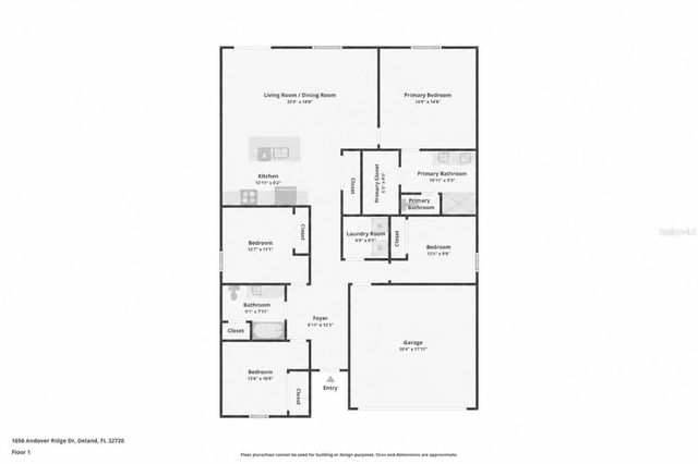 1656 ANDOVER RIDGE DRIVE, Deland, FL 32720