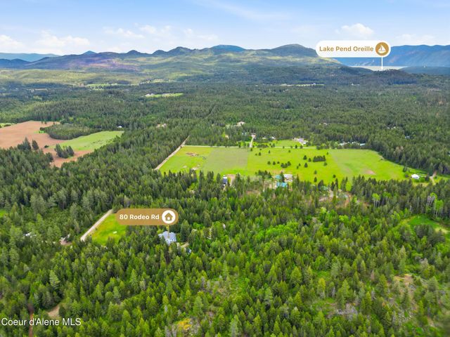 80 Rodeo RD, Athol, ID 83801
