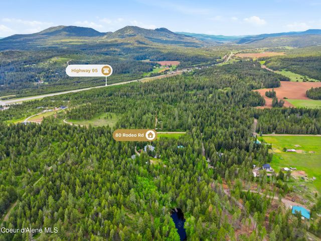 80 Rodeo RD, Athol, ID 83801
